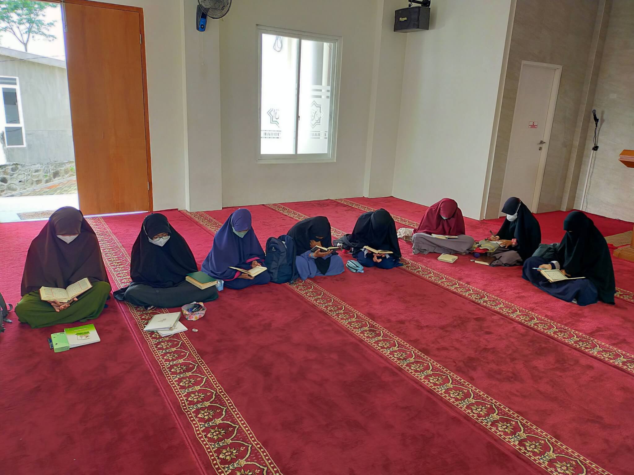 Suasana di jam belajar